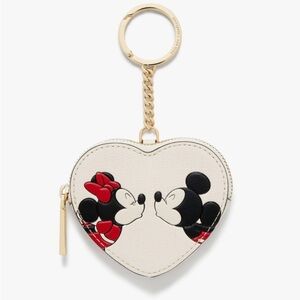 Disney X Kate Spade New York 3d Coin Purse Parchment Multi- NWT